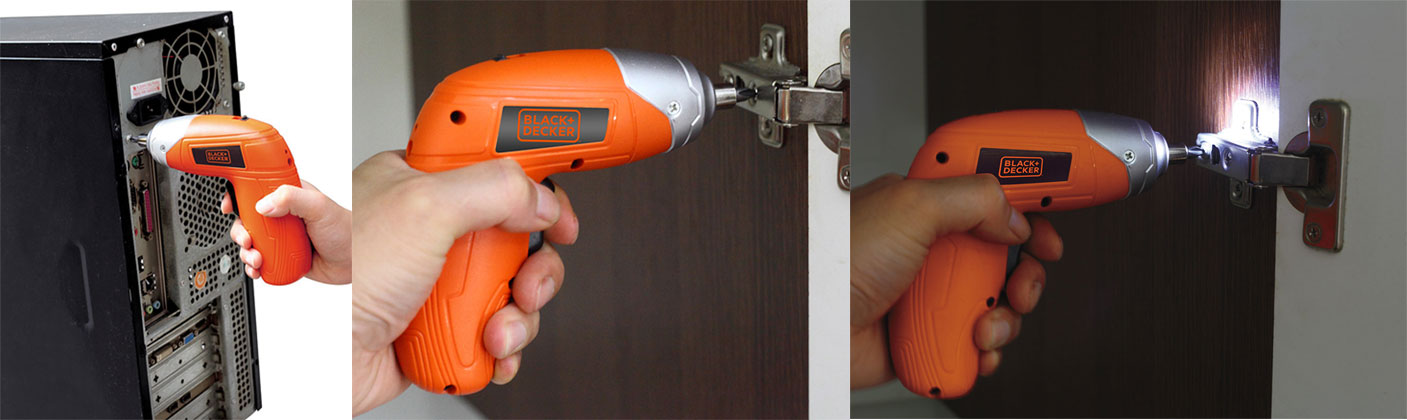 Máy vặn vít dùng pin Black & Decker KC3610 3.6V