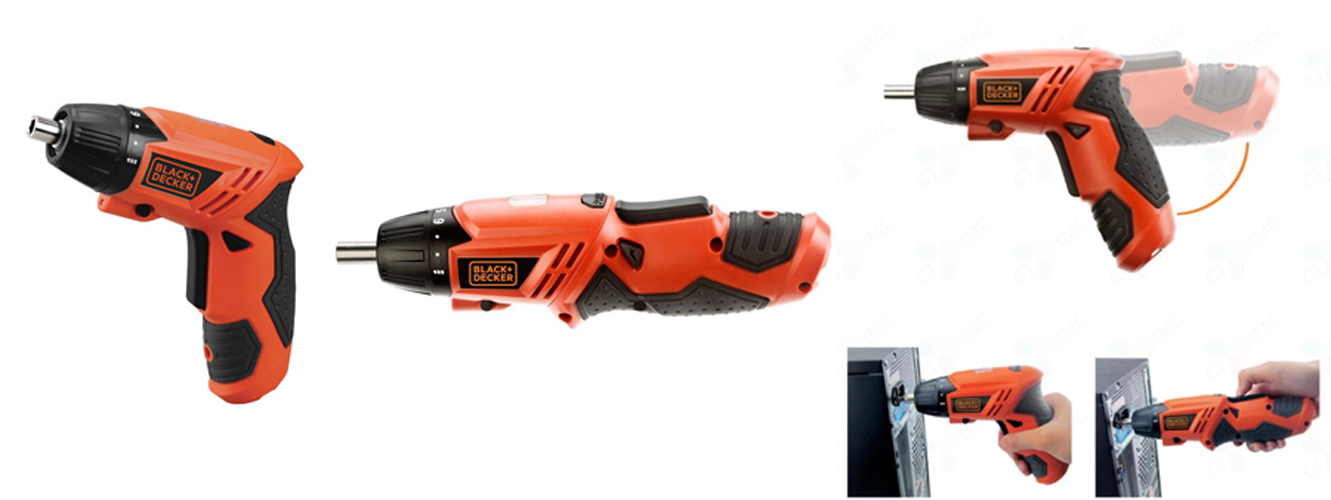 KC4815KA15 - Máy vặn vít dùng pin Black & Decker 4.8V/0.6Ah 4Nm